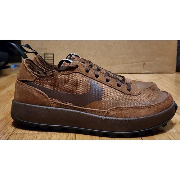 Size 8W (US 6.5 Mens) - NikeCraft General Purpose Shoe x Tom Sachs Low Brown NEW - Picture 4 of 12
